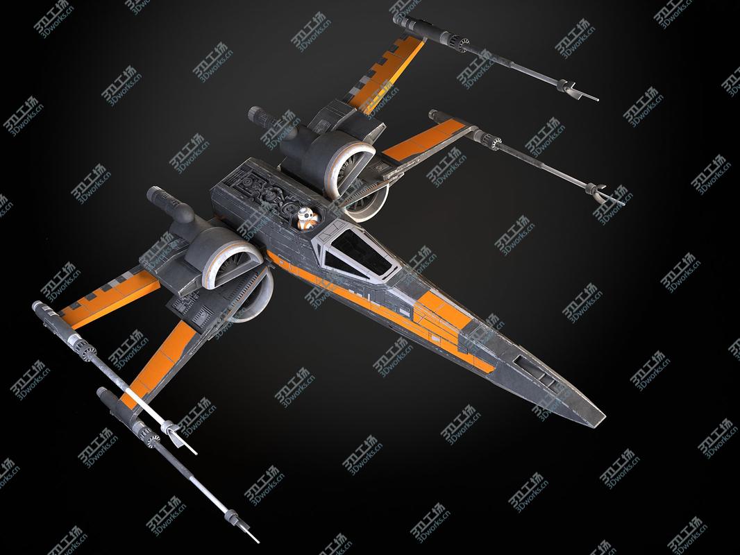 images/goods_img/2021040165/X-Wing Fighter Black T-70/3.jpg